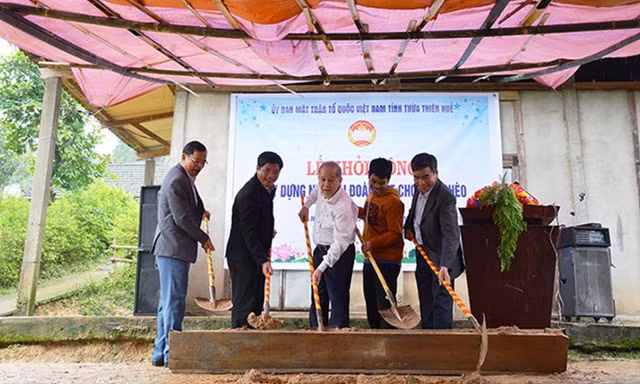 TT-Huế: Hơn 114 tỷ đồng hỗ trợ xây mới, sửa chữa hàng nghìn ngôi nhà cho hộ nghèo vùng cao