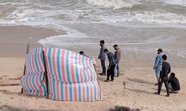 Ra bờ biển tập thể dục, phát hiện thi thể nam giới nổi bên mép nước