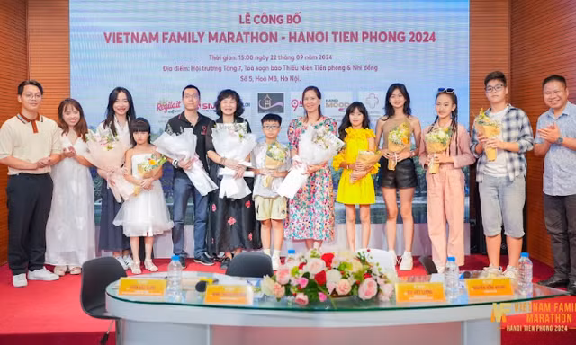 Giải chạy gia đình quy mô lớn sắp diễn ra tại Hà Nội
