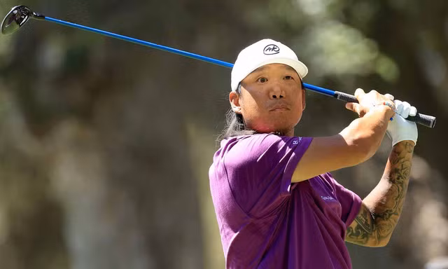 Anthony Kim tại sự kiện Andalucia của LIV Golf vào tháng 7.