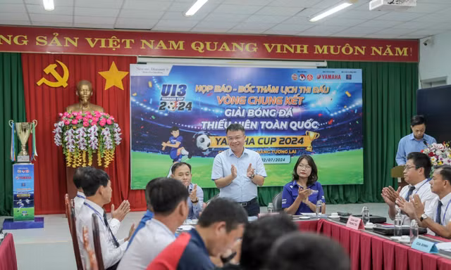 Khởi tranh vòng chung kết Giải bóng đá thiếu niên U13 toàn quốc 