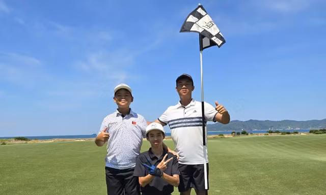 Golfer U15 Mai Khải Ninh ghi HIO tại chặng 7 VGA Junior Tour