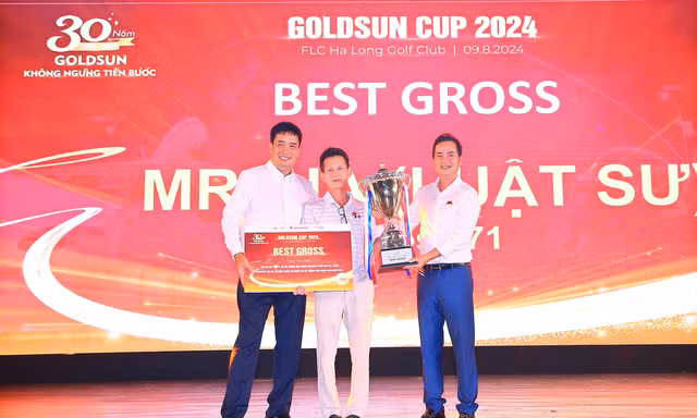 Golfer Vũ Thái Hà vô địch giải Goldsun Cup 2024