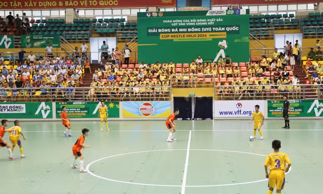 Chủ nhà Bắc Ninh thua trận ra quân giải U11 toàn quốc