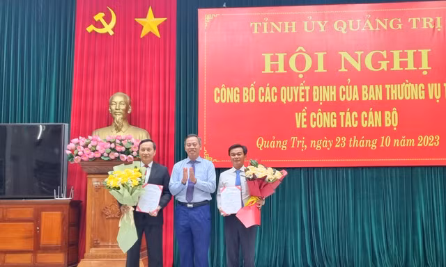 Ban Thường vụ Tỉnh ủy Quảng Trị điều động, chỉ định nhân sự