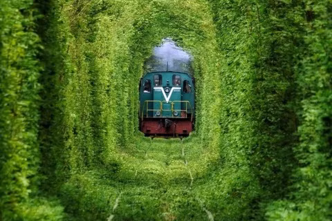 Vẻ đẹp mê hoặc suốt 4 mùa của Đường hầm tình yêu ở Ukraine