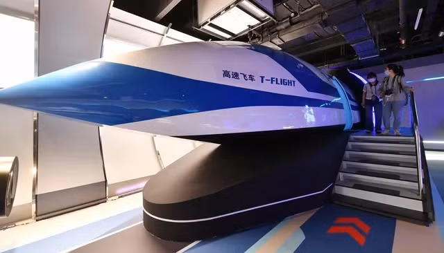 Tàu siêu tốc đệm từ Trung Quốc sẽ vượt tốc độ của máy bay?