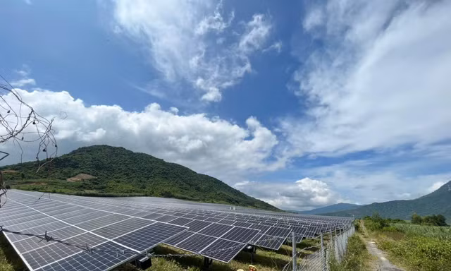 Dự án điện mặt trời chồng lấn đất rừng được nghiệm thu 