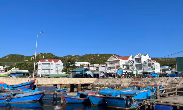 Một góc đảo Bình Ba