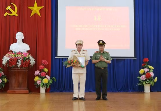 Công bố quyết định điều động nhân sự của Bộ Công an