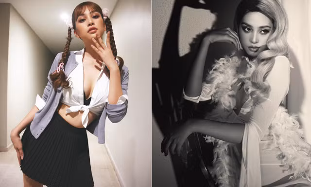 Hai lần cosplay Britney Spears cực 'chất', sexy không kém bản chính của Hoa hậu Tiểu Vy 