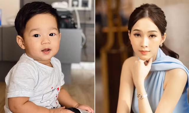Khoe ảnh con trai, Hoa hậu Đặng Thu Thảo gây 'bão mạng' khi nhận lượng like 'khủng'