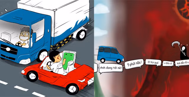'Không nhắn tin khi lái xe' có khó?