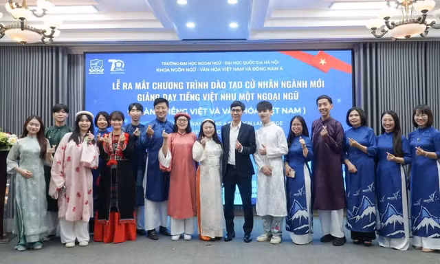 Ra mắt chuyên ngành cử nhân Tiếng Việt hoàn toàn mới lạ