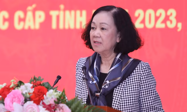 Thường trực Ban Bí thư Trương Thị Mai: Cán bộ chưa biết sợ hay do lòng tham không đáy?