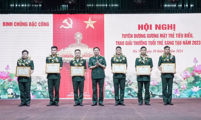 Vinh danh gương mặt trẻ tiêu biểu trong lực lượng Đặc công