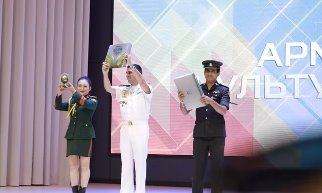 Army Games 2021: Tuyển Việt Nam giành 8 giải thưởng tại phần thi ‘Đội quân văn hóa’
