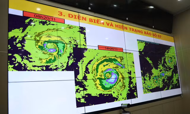  Bão Yinxing diễn biến phức tạp, có khả năng mạnh lên trong 48 giờ tới