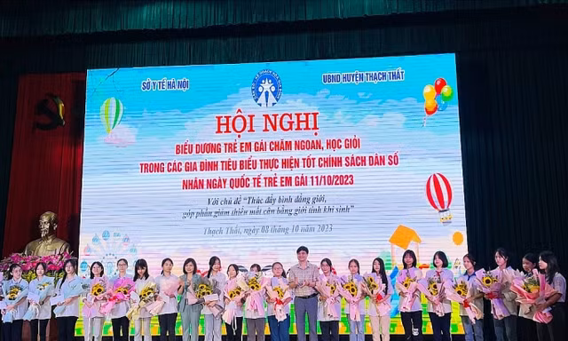 Tôn vinh giá trị và vị thế của trẻ em gái, thúc đẩy bình đẳng giới