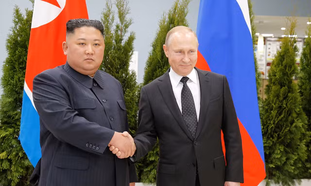 Tổng thống Putin chào đón Chủ tịch Kim trong chuyến thăm lịch sử đến Nga