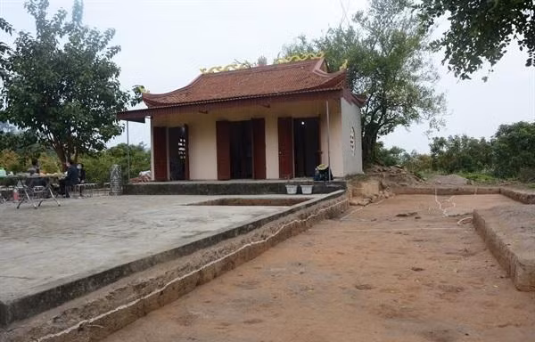 Tổng thể khu vực khai quật. Ảnh: Báo văn hóa