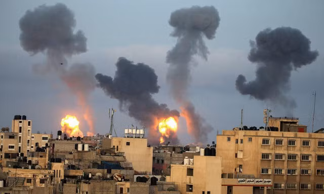 Palestine nã hàng loạt tên lửa vào Israel, Israel không kích đáp trả