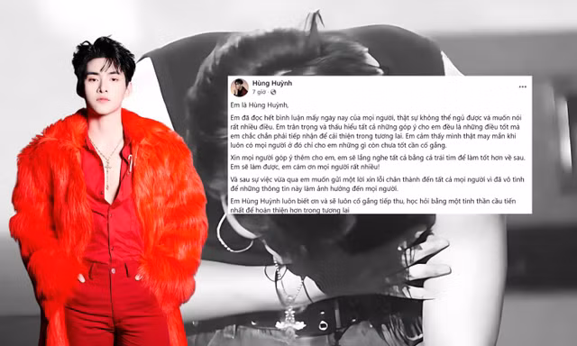 Hùng Huỳnh xin lỗi sau tranh cãi bắt chước Jung Kook, MV debut cũng "bốc hơi"