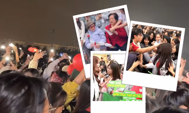 Làm fan phải chất: "Lọt hố" khi gặp idol, các cụ bà khiến fan trẻ trầm trồ