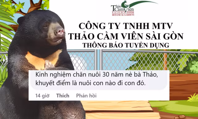 "Nhà tuyển dụng" Thảo Cầm Viên đứng hình trước loạt ứng viên siêu bá đạo