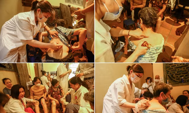 Trải nghiệm bắt mạch, xoa bóp, bấm huyệt tại phố nghề Đông Nam dược Lãn Ông