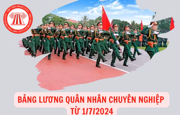 Mức lương của quân nhân trước và sau cải cách tiền lương 