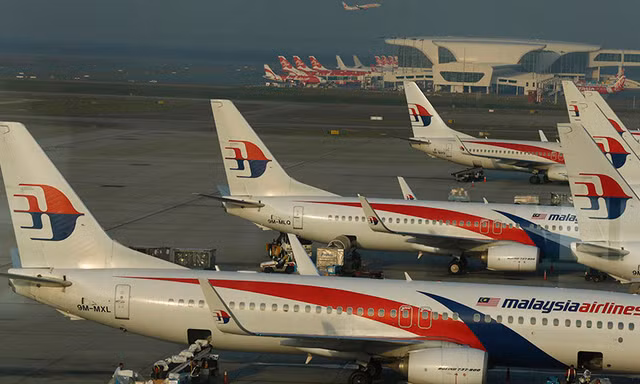 Máy bay tại sân bay Kuala Lumpur