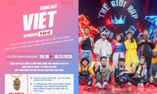“Giọng hát Việt nhí” có format mới, tạo sân chơi Hip-Hop cho các bạn teen dưới 16 tuổi