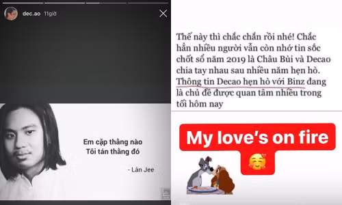 Decao phản ứng hài hước trước tin đồn “tình cũ có tình mới”