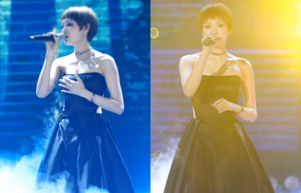 Hiền Hồ xinh như búp bê, lần đầu hát live cực tình cảm hit “Gặp nhưng không ở lại”