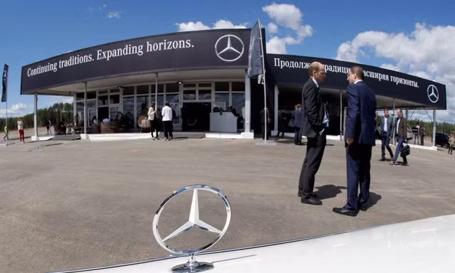 Mercedes chính thức rời thị trường Nga