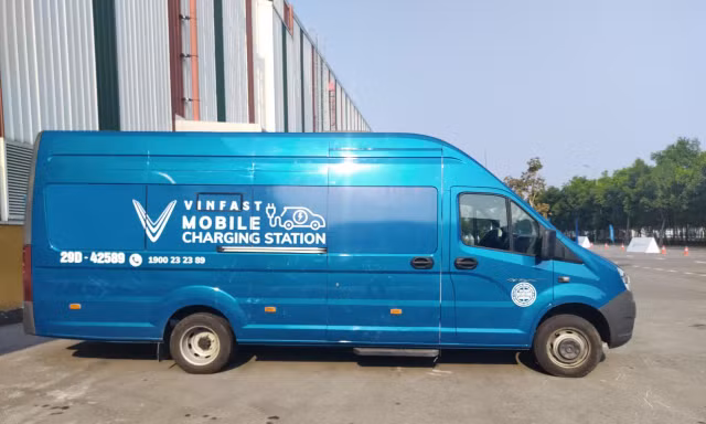 Trạm cứu hộ di động cho ô tô điện của VinFast