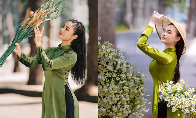 ‘Xuân sớm’ với bộ ảnh của nàng mẫu 9X Bến Tre