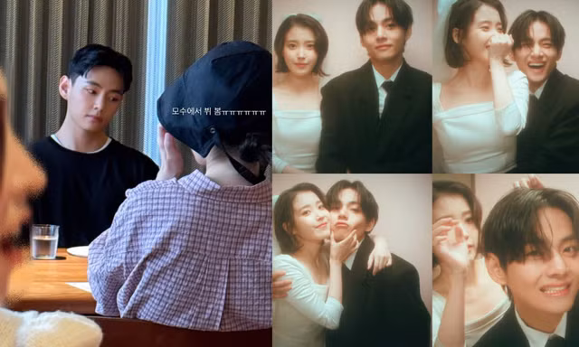 Bắt gặp V BTS - IU đi ăn chung, fan bồi hồi "Love wins all era", mong dự án mới