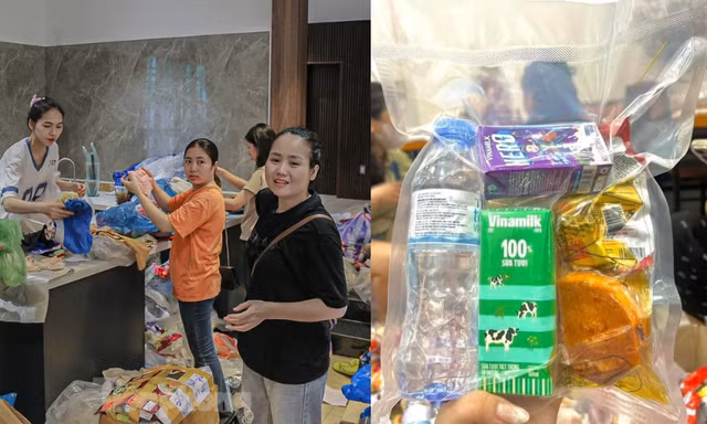 Người dân chia sẻ cách đóng gói đồ cứu trợ vùng lũ: Hút chân không là "chân ái"