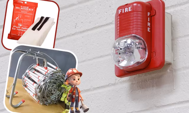 Những dụng cụ thoát hiểm đám cháy cơ bản cho nhà chung cư: Nhỏ, gọn, giá chưa tới 1 triệu