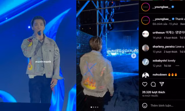 Taeyang BIGBANG hát live như nuốt đĩa, song ca hit "Eyes Nose Lips" cùng fan Việt