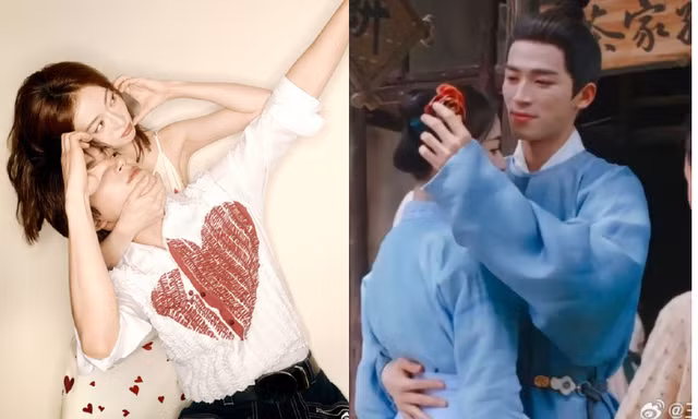 Vương Tinh Việt và bàn tay "size XXL" tăng điểm "couple" khi ôm Ngô Cẩn Ngôn