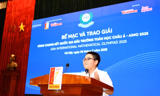 Chung kết Quốc gia AIMO 2025 khép lại đầy cảm hứng, tìm ra đại diện dự thi quốc tế