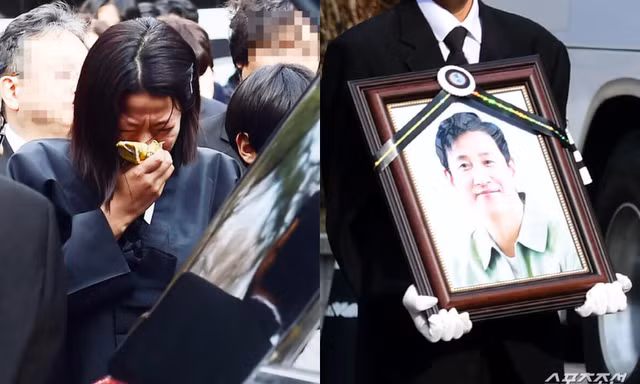 Lễ đưa tang tài tử Lee Sun Kyun: Fan để lại giấy ghi chú "tạm biệt ông chú của tôi"
