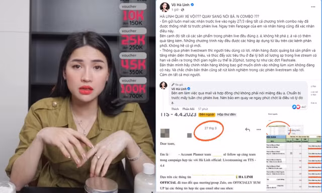 Tung bằng chứng không "quay xe" trong livestream, Hà Linh vẫn bị netizen tố "lươn lẹo"