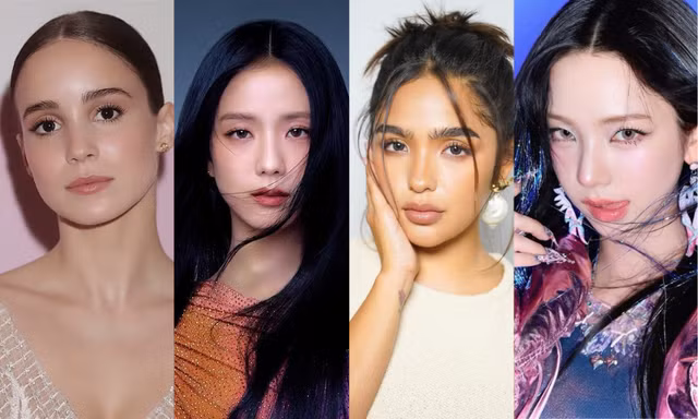 Top 100 gương mặt đẹp nhất thế giới: Jisoo tăng 7 hạng, Karina lần đầu có tên