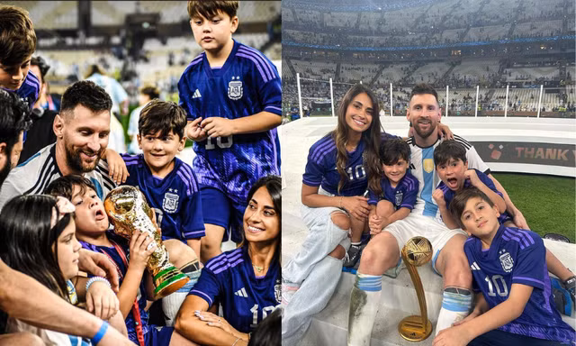 3 nhóc tì nhà Messi: Là "anti-fan cứng" đam mê "cà khịa" bố, đặc biệt là Mateo!