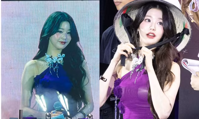 Wonyoung IVE tại Việt Nam: Đội nón lá "cực iu", nụ hôn camera gieo thương nhớ