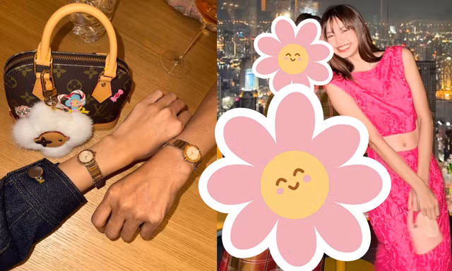 Danh tính người đeo đồng hồ đôi với Lisa BLACKPINK, có phải thiếu gia Frédéric?